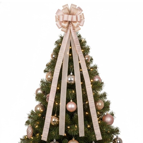 Champagne gold christmas - gold, tree