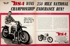 1966 BSA Victor 441 Vintage Ad