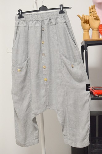 Trousers completo lino harem - trousers,