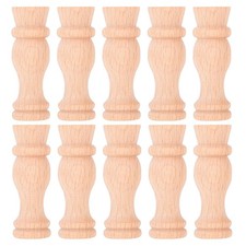 10 Pcs Wood Craft Balusters