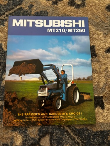 Mitsubishi mt210 mt250 tractor - mitsubishi,