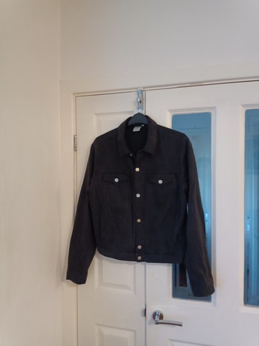 Versace black denim jacket - versace,