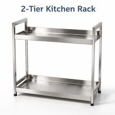 2Tier Stainless Steel Kitchen