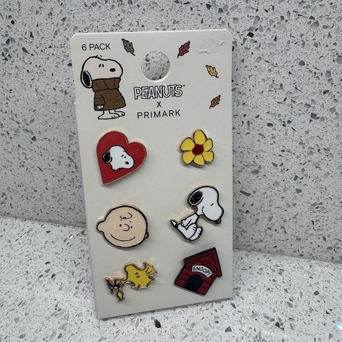 Snoopy peanuts metal pins - metal, pins/