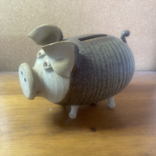 Vintage muggins pottery - vintage, large