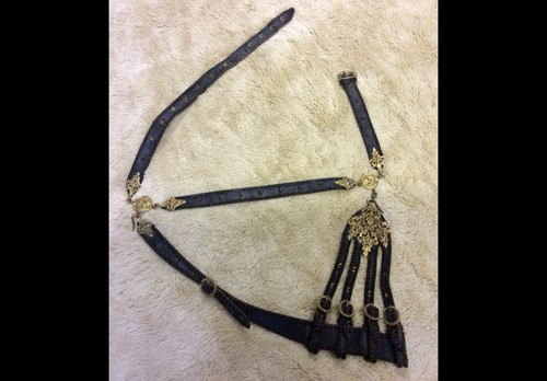 Late 16th sword belt with - c.,