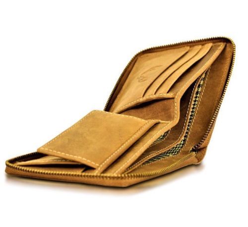 Mens wallet real leather - mens,