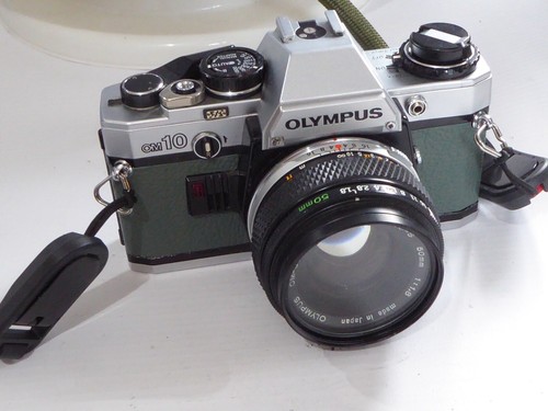 Olympus om10 35mm slr film - olympus,