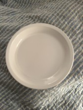 Vintage Corningware CORNING WHITE Pie Plate USA Corning 1970's