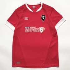 2017/18 Salford City Home Football Shirt Size Large Mens Umbro Good Condition 