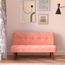 Pink 2-Seater Recliner Sofa