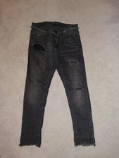 Zara Man Distressed Ripped