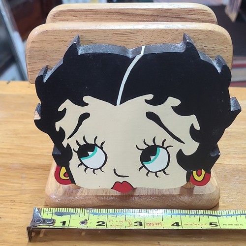 Betty boop wooden - betty, napkin/salt