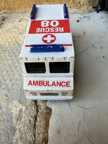 Vintage toy ambulance - vintage, great