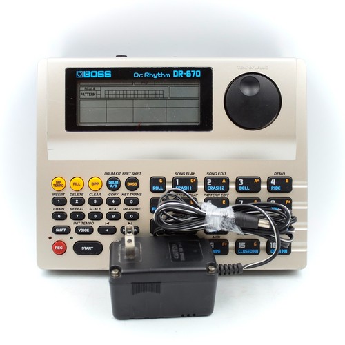 Boss 670 rhythm with - boss, dr-670