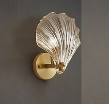 Crystal Shell Brass Wall