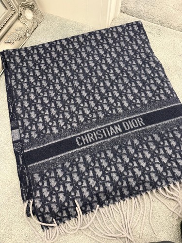 Dior oblique cashmere scarf - cashmere,