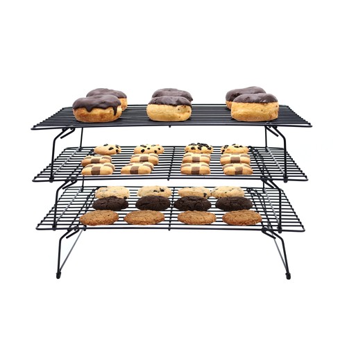 Tier stackable non stick - 3-tier, non-stick