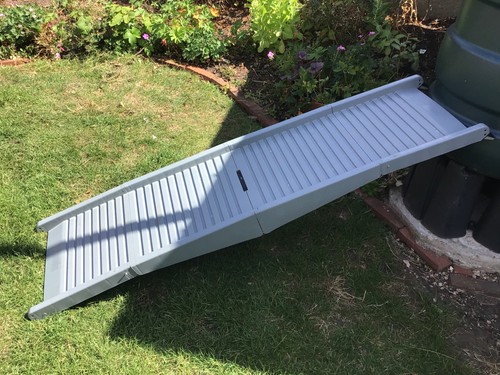 Folding dog ramp - for, van