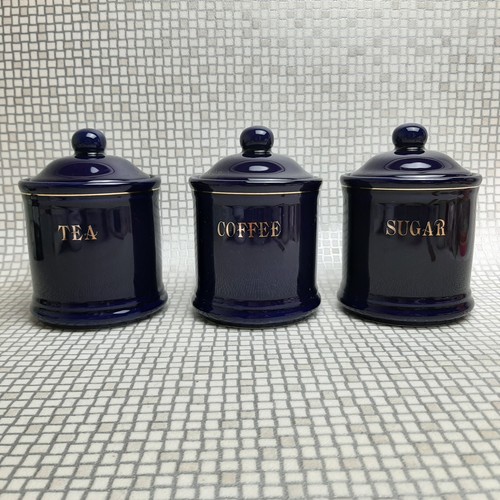 Vintage blue tea - blue, sugar