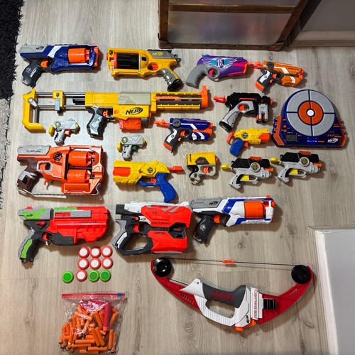 Nerf gun and xshot - gun,