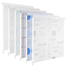 Shower curtain roller blind - shower,