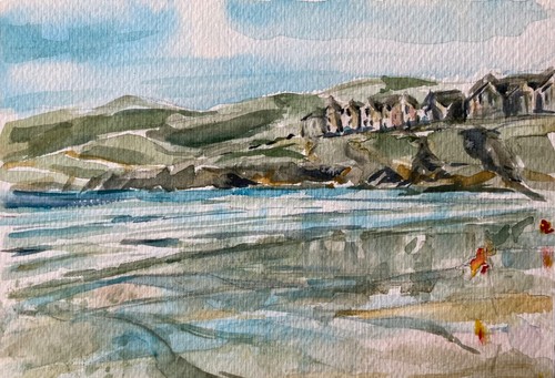 Polzeath afternoon sun - polzeath,