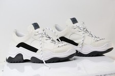 SOHO GRIT White Suede Leather