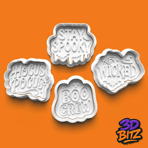 Halloween phrase cookie - phrase,