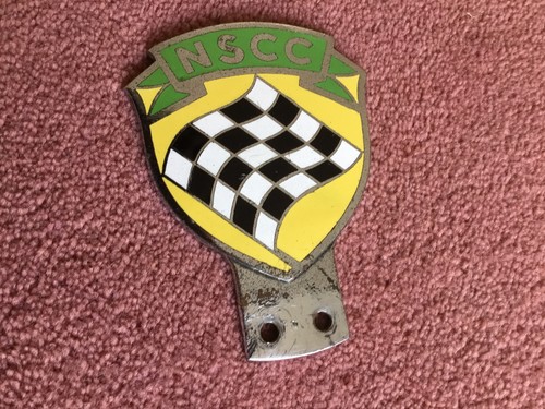 Vintage car badge nottingham - vintage,
