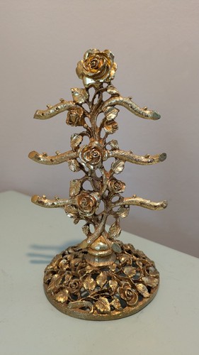 Vintage matson ormolu earring - matson,