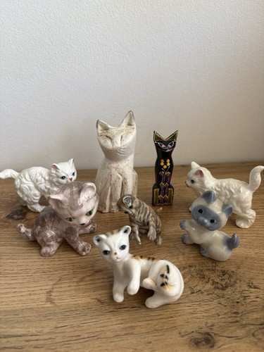 Selection cat figurines - selection, 8