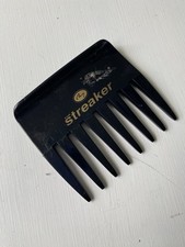 Streaker 8 Tooth Comb Black