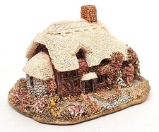 Lilliput Lane Spring Bank Cottage Miniature House + Paperwork White box