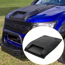 For Ford Ranger T6 2012-2014 Bonnet Scoop Vent Hood Cover Trim Matte Black