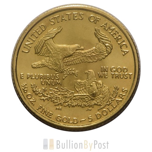 Tenth ounce eagle gold - ounce, coin