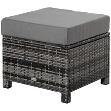 Outsunny Rattan Footstool