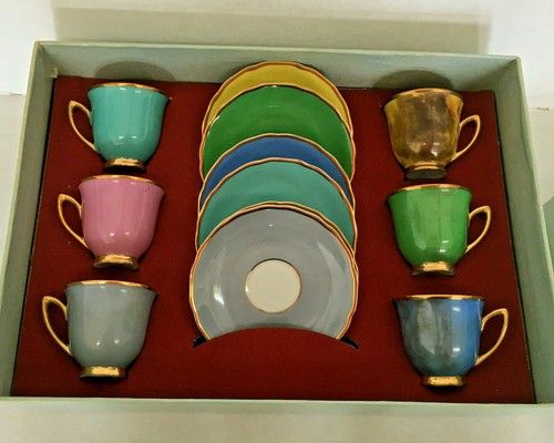 Vintage cup and saucer - , 12