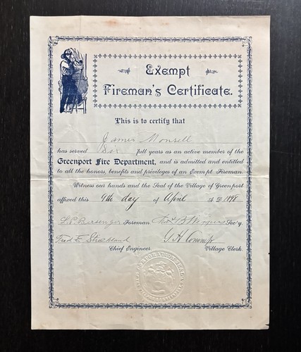 1898 firemen exempt - 1898,