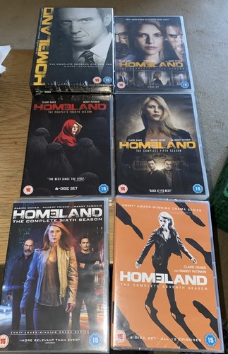 Homeland seasons dvd - seasons, 1-7