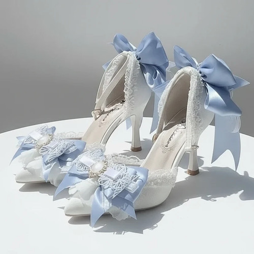 Elegant ivory 6cm heel - 6cm, shoes