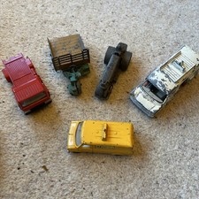 Small Collection Of Dinky Commercials For Restoration - AA Van Just Has Wear