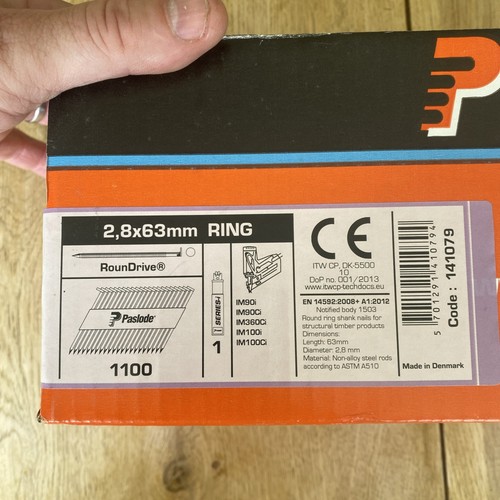 Paslode 8x63mm im360 ring - 2.8x63mm,