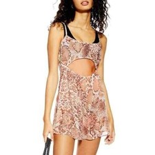 Topshop Women's Snake Print