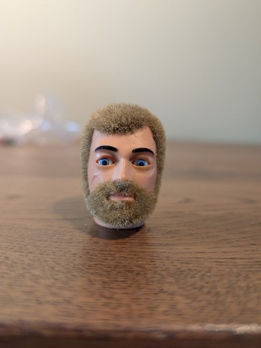 Vintage action man blonde - action,