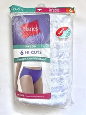 HANES NYLON TAGLESS HI CUT