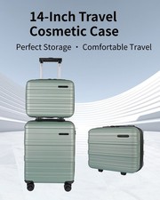 Travel Makeup Case Hard Shell Cosmetic Bag Waterproof Vanity Organizer Gift