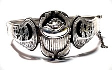 Egyptian Silver Scarab