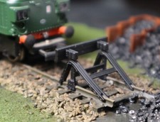 TT gauge model railway scenery
