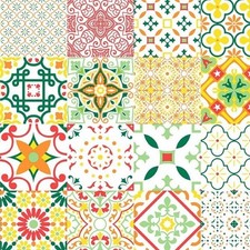 Spanish Tiles Tutti Fruity PVC